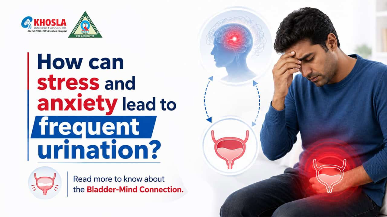 How can stress and anxiety lead to frequent urination? Read more to know about the Bladder-Mind Connection.