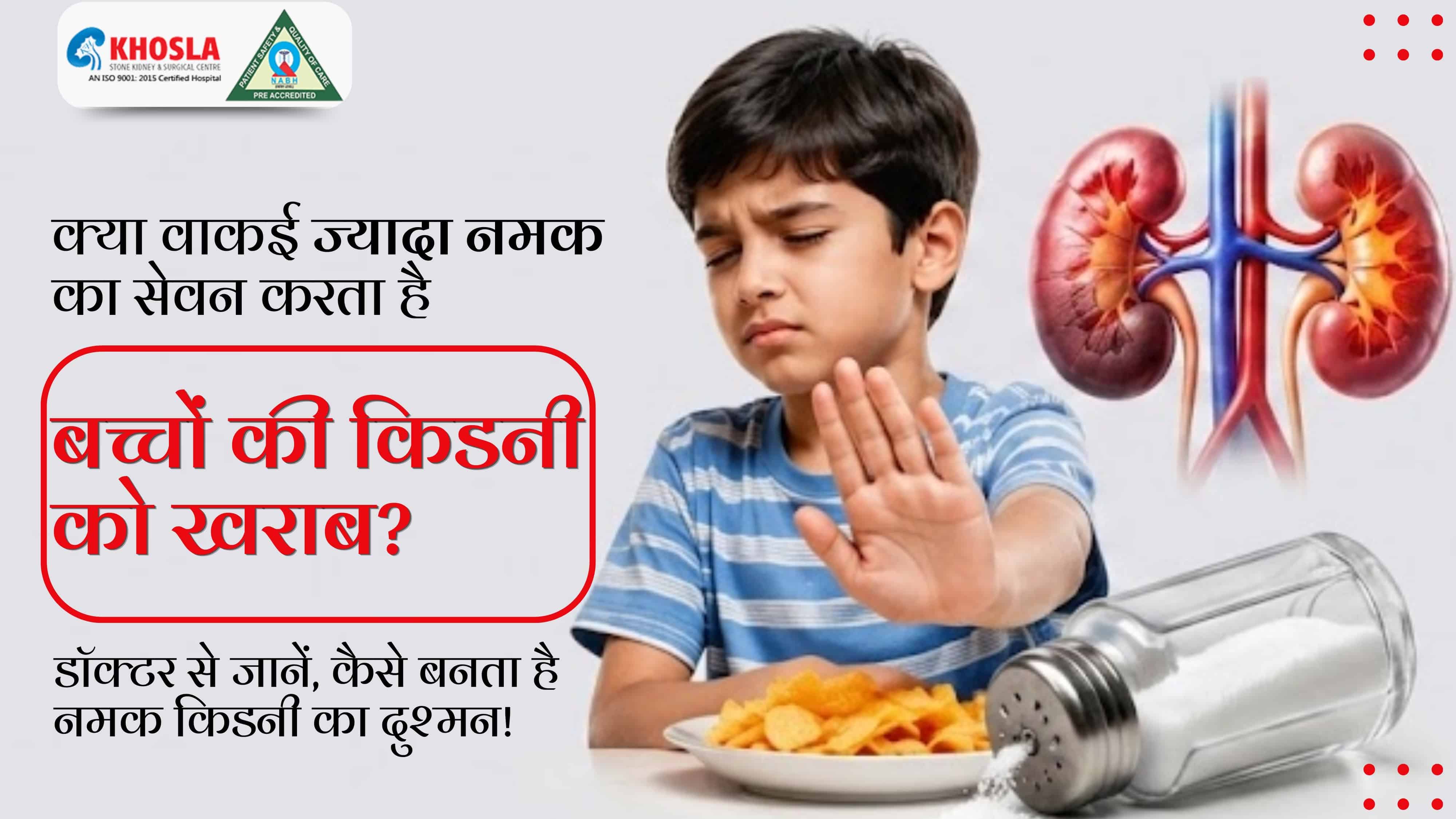 क्या वाकई ज्यादा नमक का सेवन करता है बच्चों की किडनी को खराब? डॉक्टर से जानें, कैसे बनता है नमक किडनी का दुश्मन!
